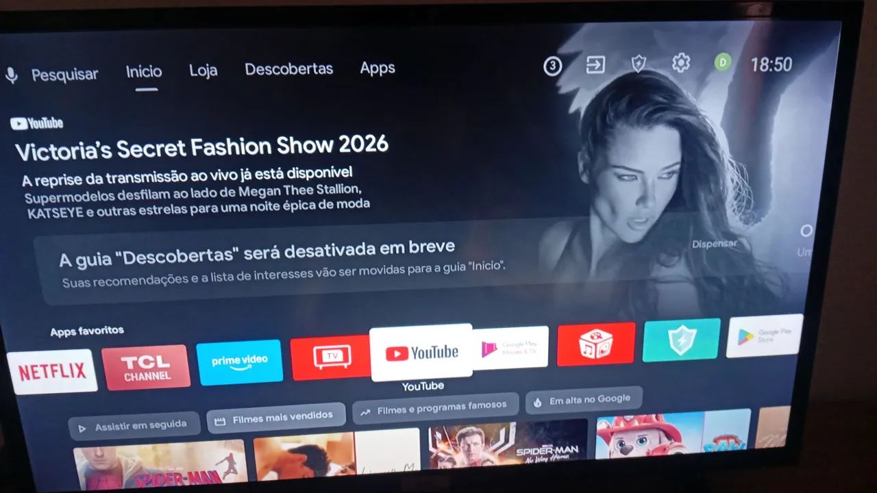 Tv smart  tcl android 32 polegadas  - Foto 4