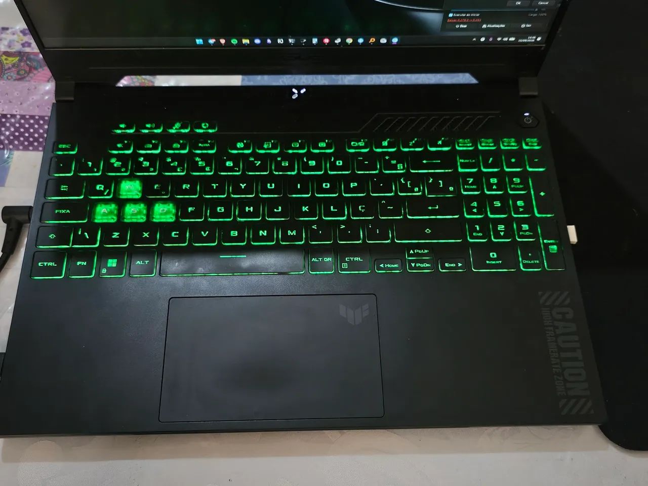 Notebook Gamer Asus Tuf RTX 32gb RAM