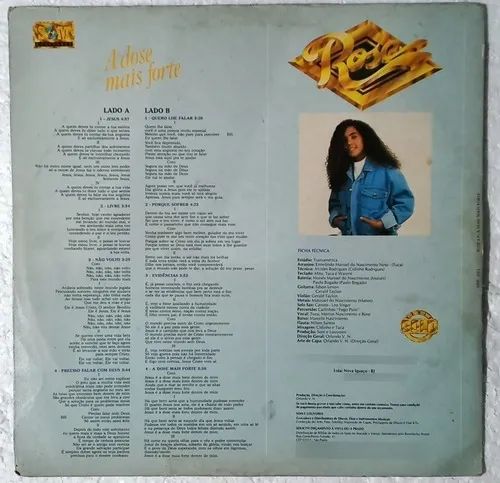 LP  Rose Nascimento A Dose Mais Forte FRETE GRÁTIS !!! * - Foto 2