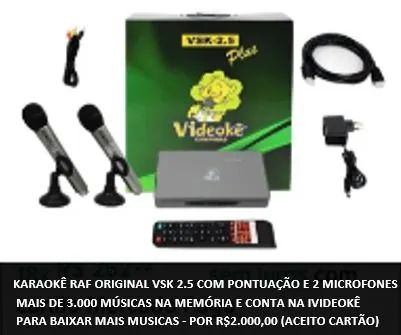 Videoke raf VSK 2.5plus