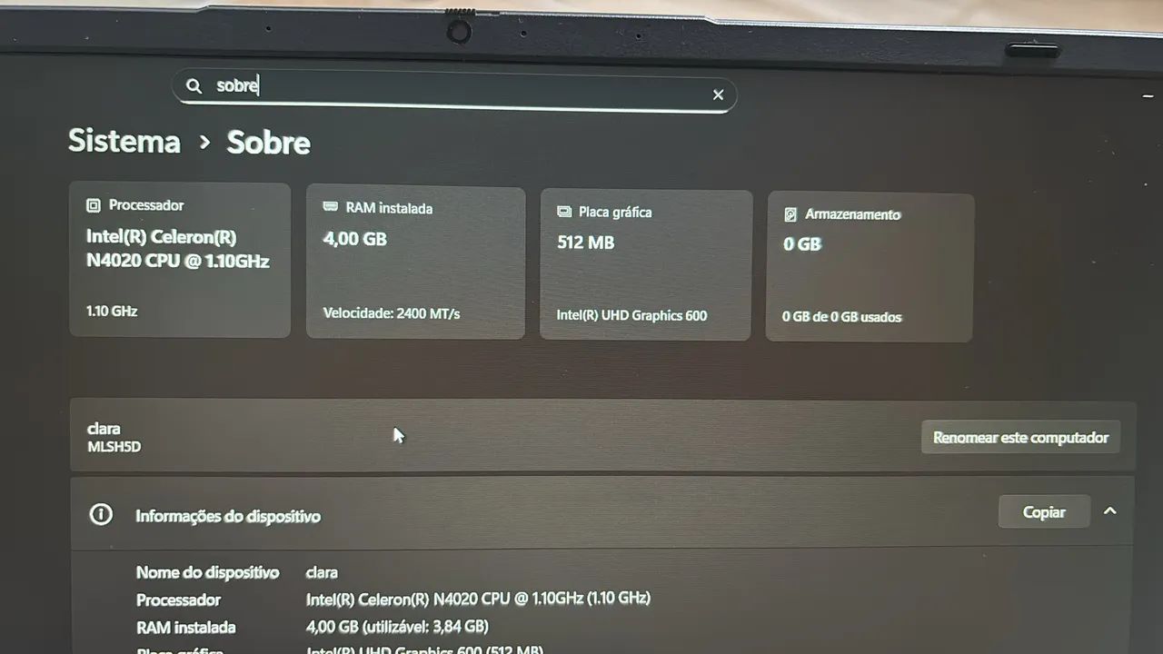 Vende-se notebook 3 meses de uso marca Ultra  - Foto 5