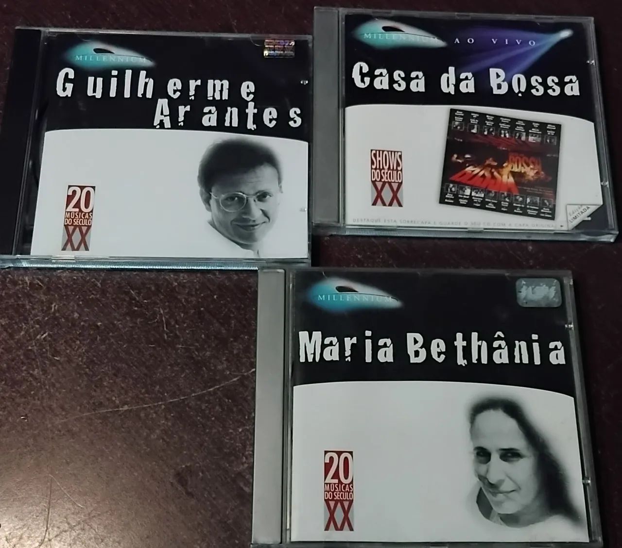 Lote de 22 CDs Originais - MPB, Bossa Nova, Românticos