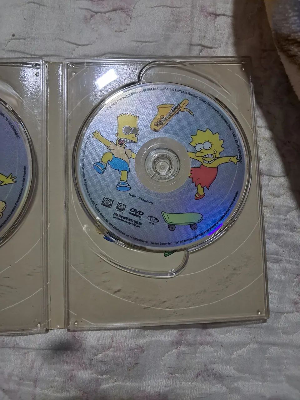 DVD dos Simpsons 1 temporada  - Foto 4