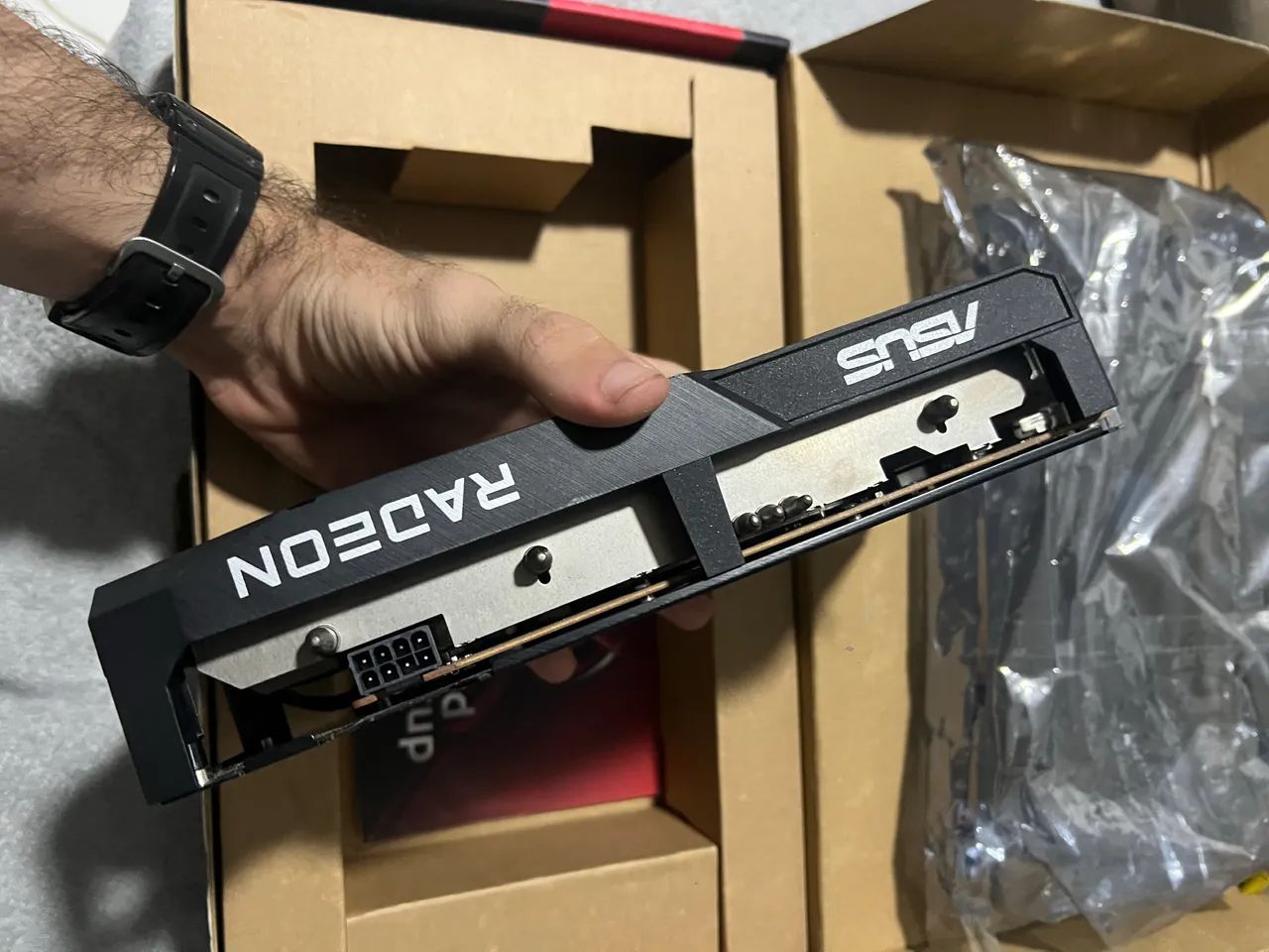 Rx 6600 8gb Asus nova - Foto 6