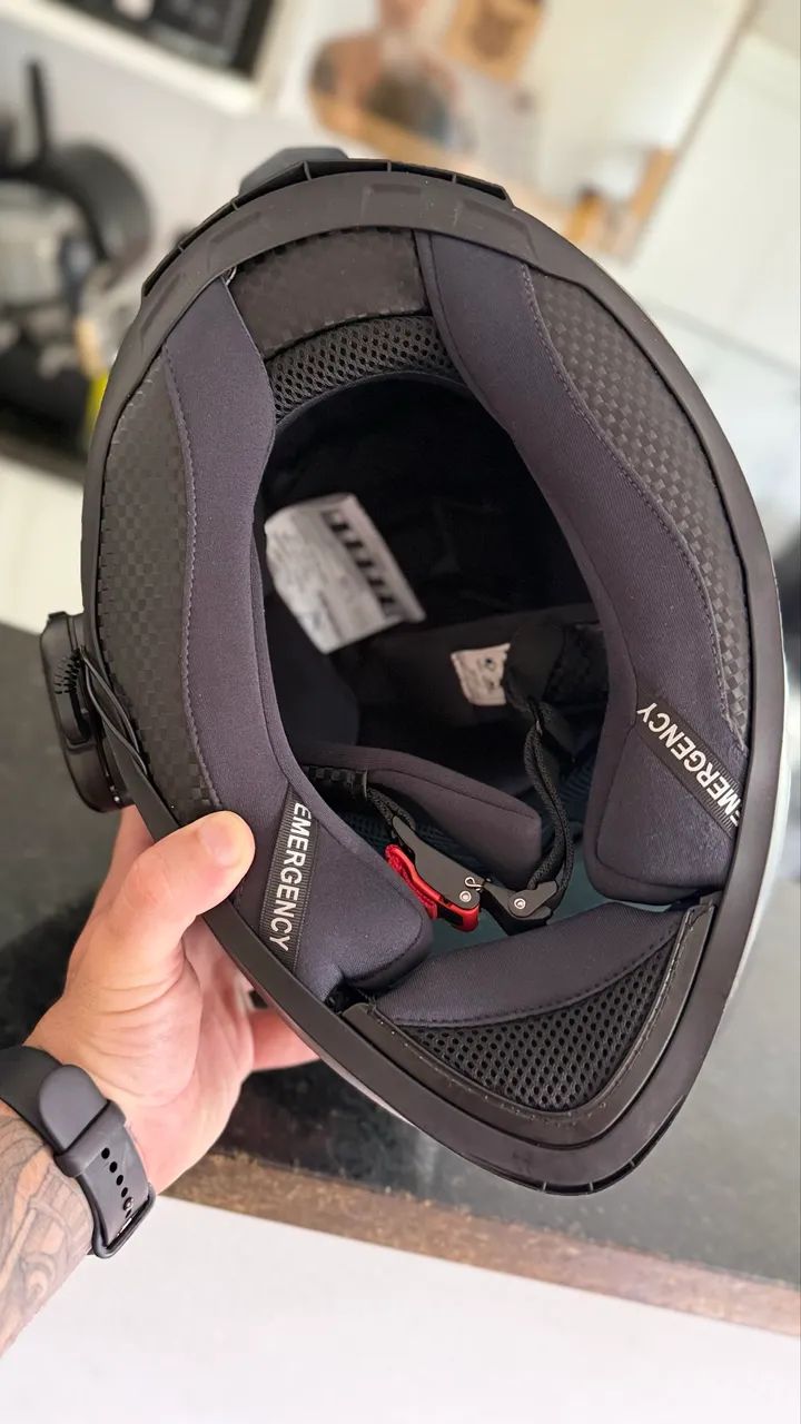 Capacete Norisk TAM 60 com intercomunicador  - Foto 3