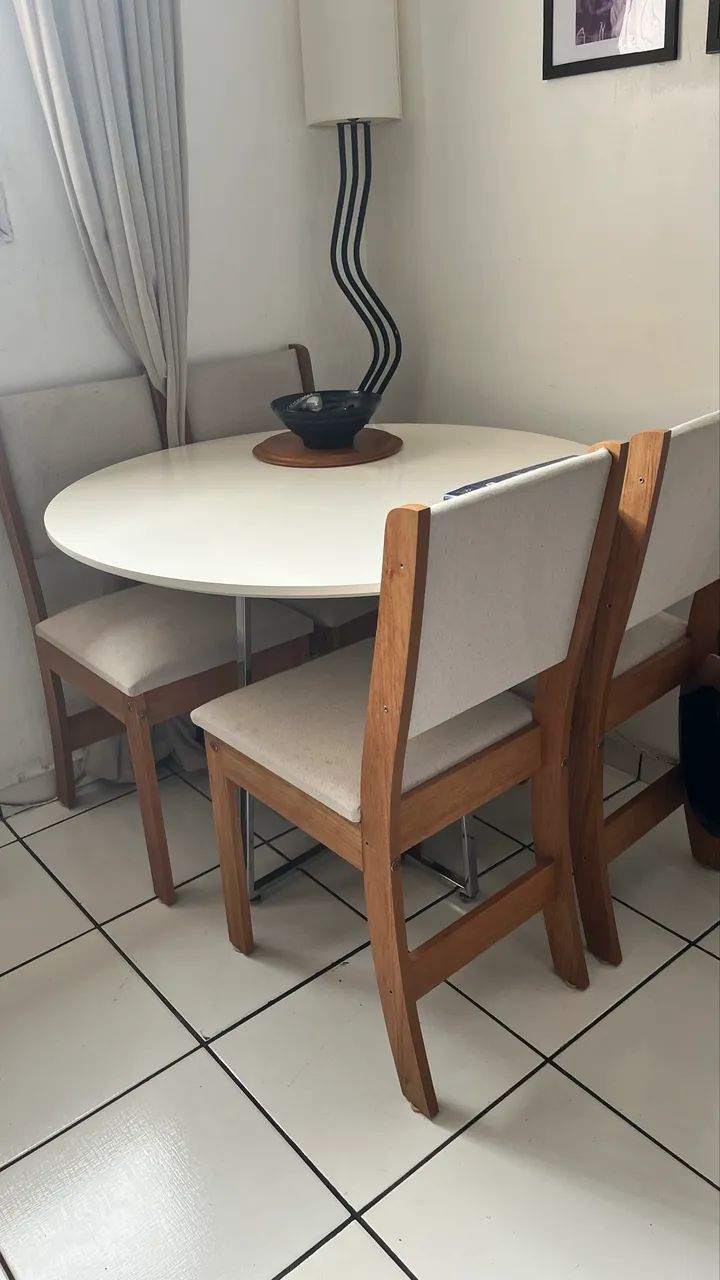 Cadeiras kit 4 unidades 