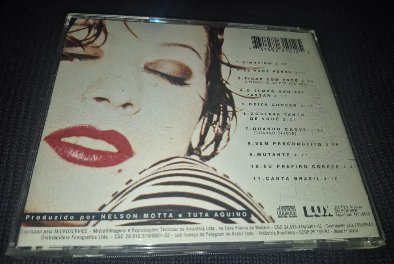 CD Patricia Marx - Ficar com você 1994  - Foto 4