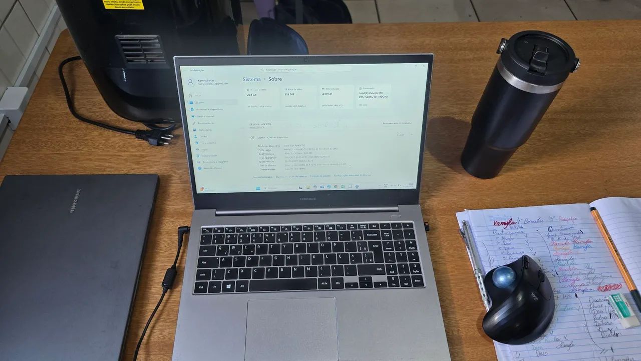Notebook Samsung Book E20 - Com SSD 240GB - Foto 3