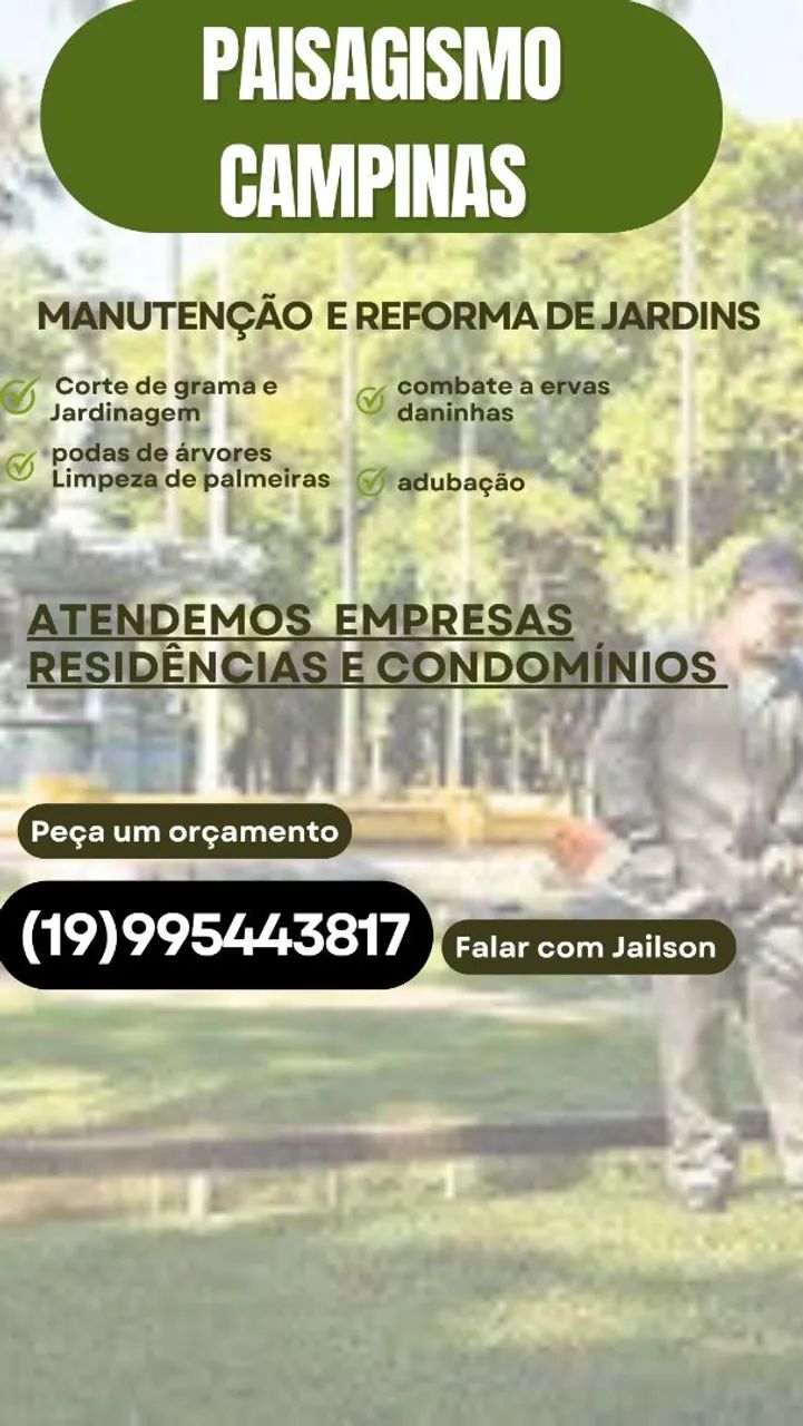 Jardinagem profissional 