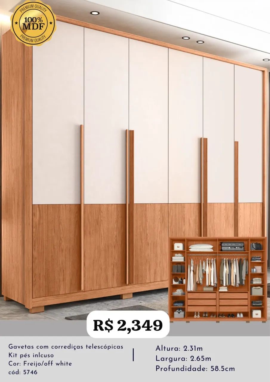 Guarda Roupa S238