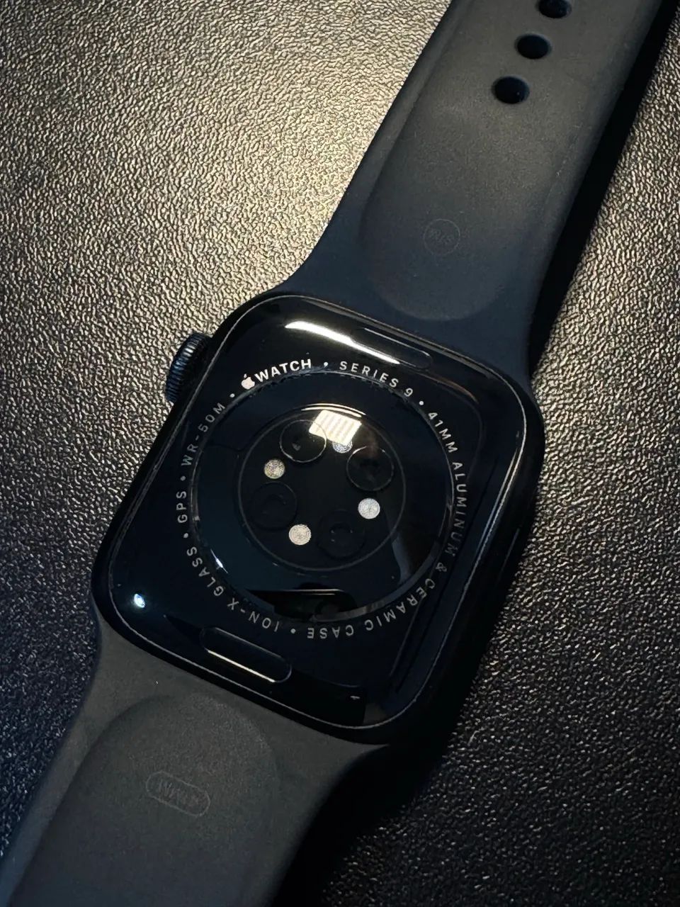 Apple Watch 9º Geração- 41mm - Midnight Blue - Foto 4
