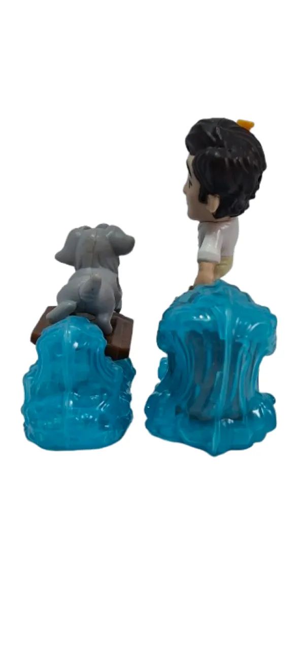 Bonecos Miniaturas A Pequena Sereia Live Action McD's Eric E Max - Foto 4