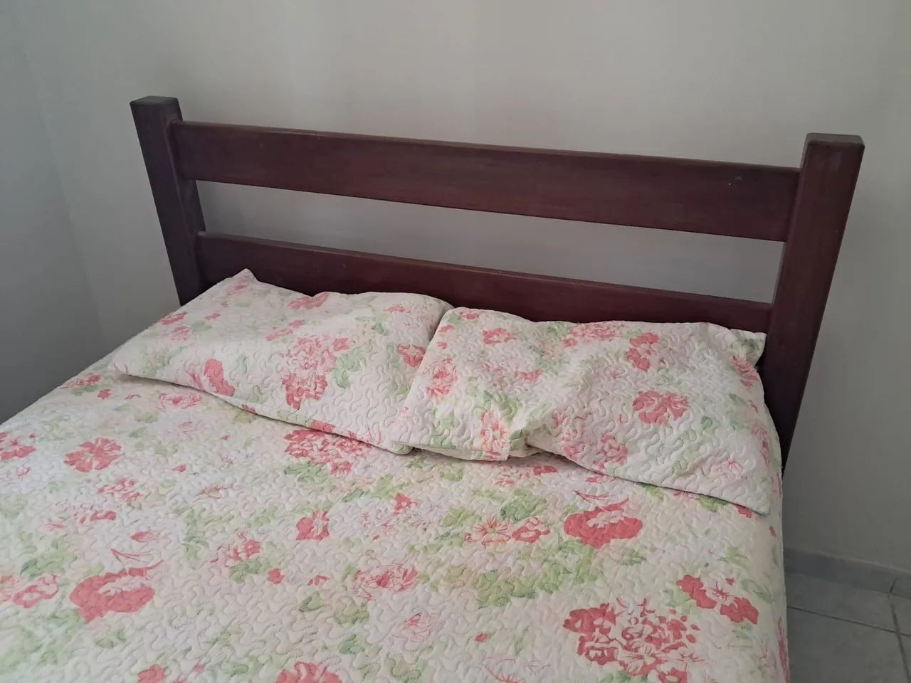 Cama Casal padrão madeira de lei - Foto 4