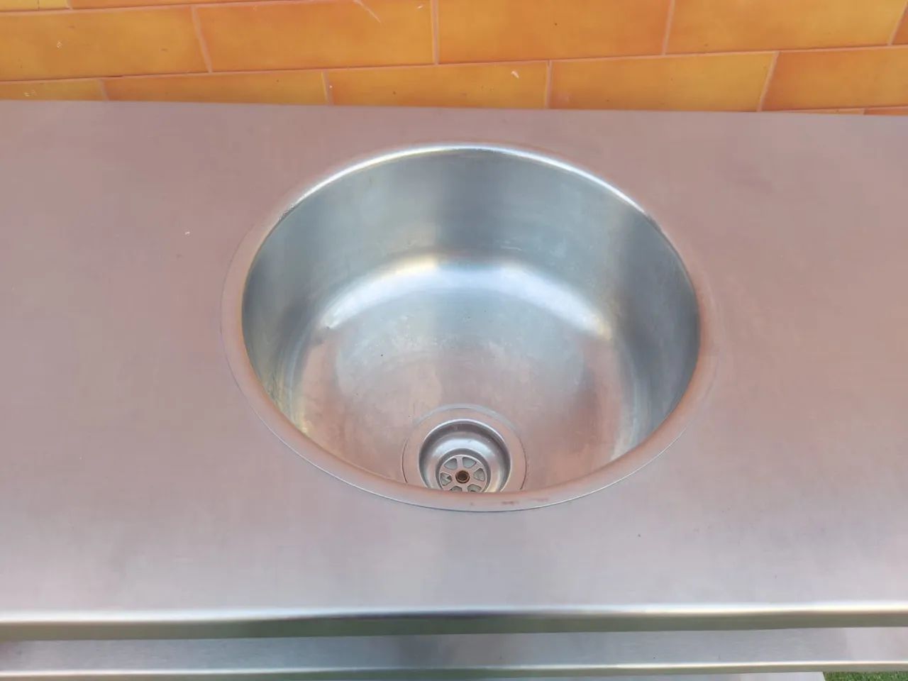Pia industrial inox bancada  - Foto 5