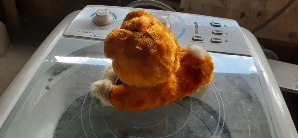 gato pelucia antigo balança a cabeça - Foto 3