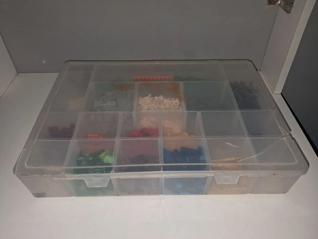 Caixa de legos aleatórios