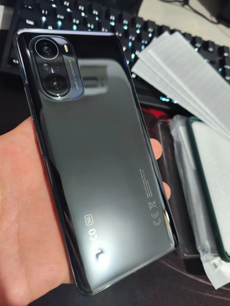 Vendo Xiaomi Poco F3 - Impecável e Completo - Foto 3