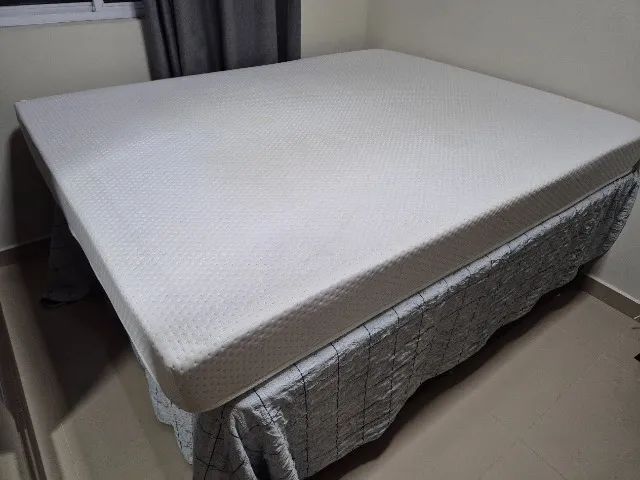 Cama box baú queen + colchão Emma one - Foto 4