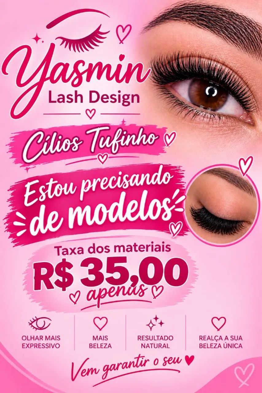 Cílios tufinho 