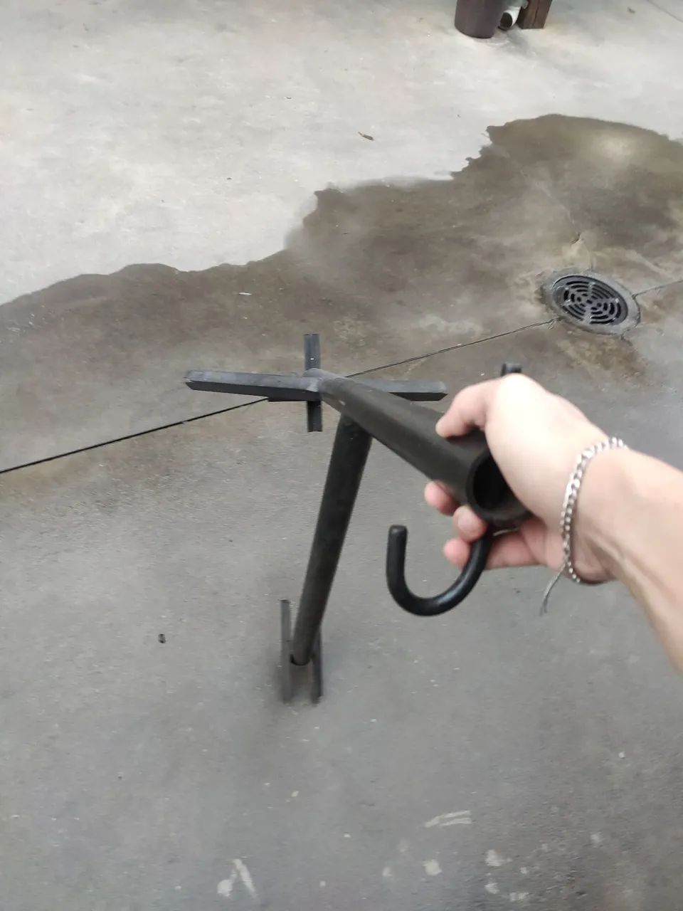 Suporte para saco de pancada - Foto 3