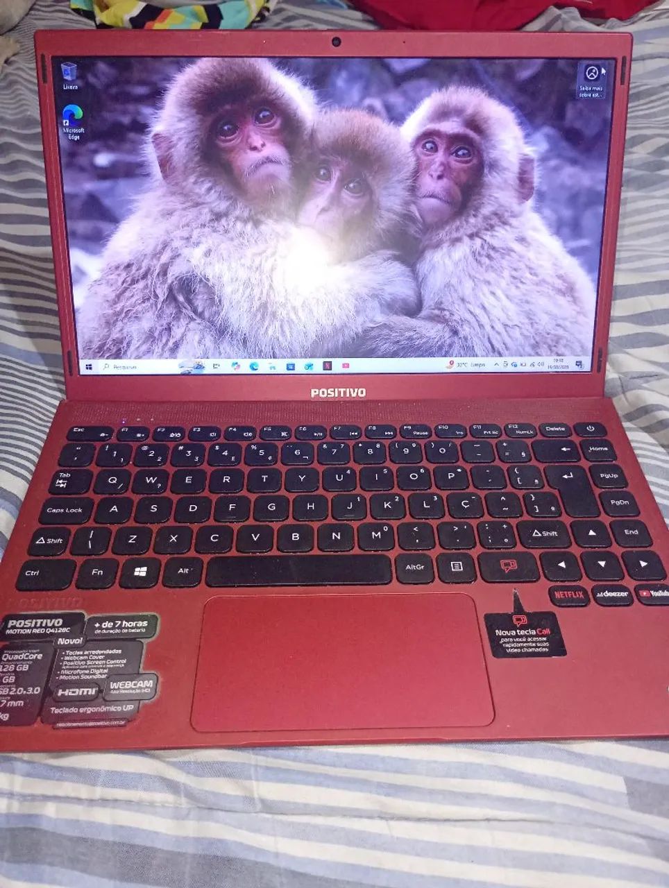Vendo notebook da positivo semi novo 