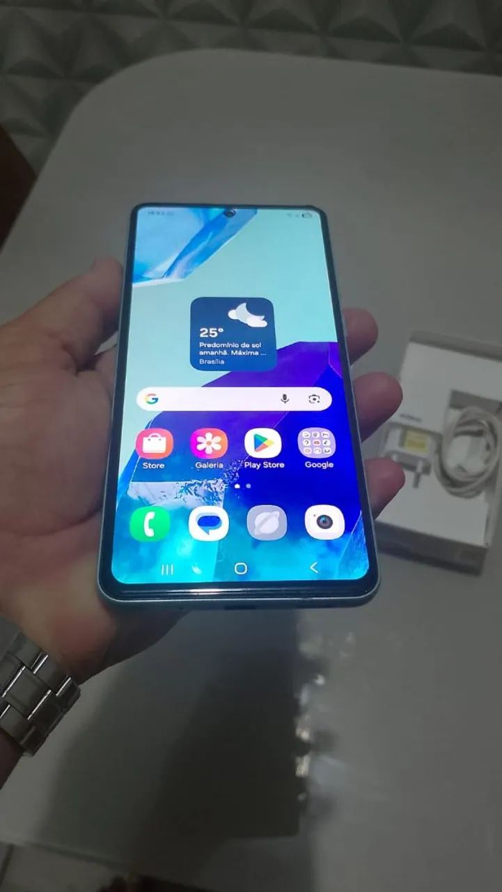 Samsung M55 5g 25g na caixa  - Foto 3