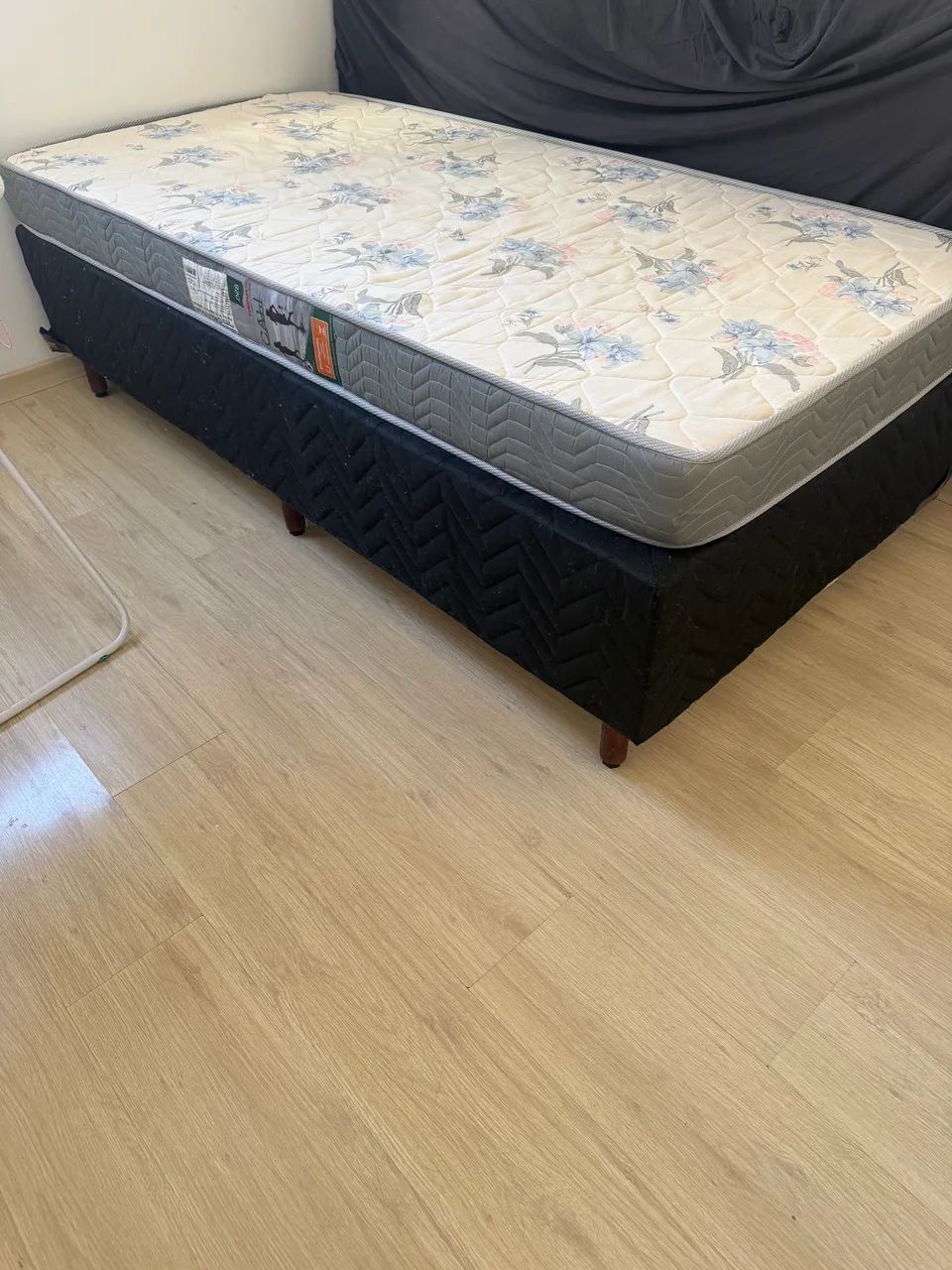 Cama box de solteiro com colchão  - Foto 5