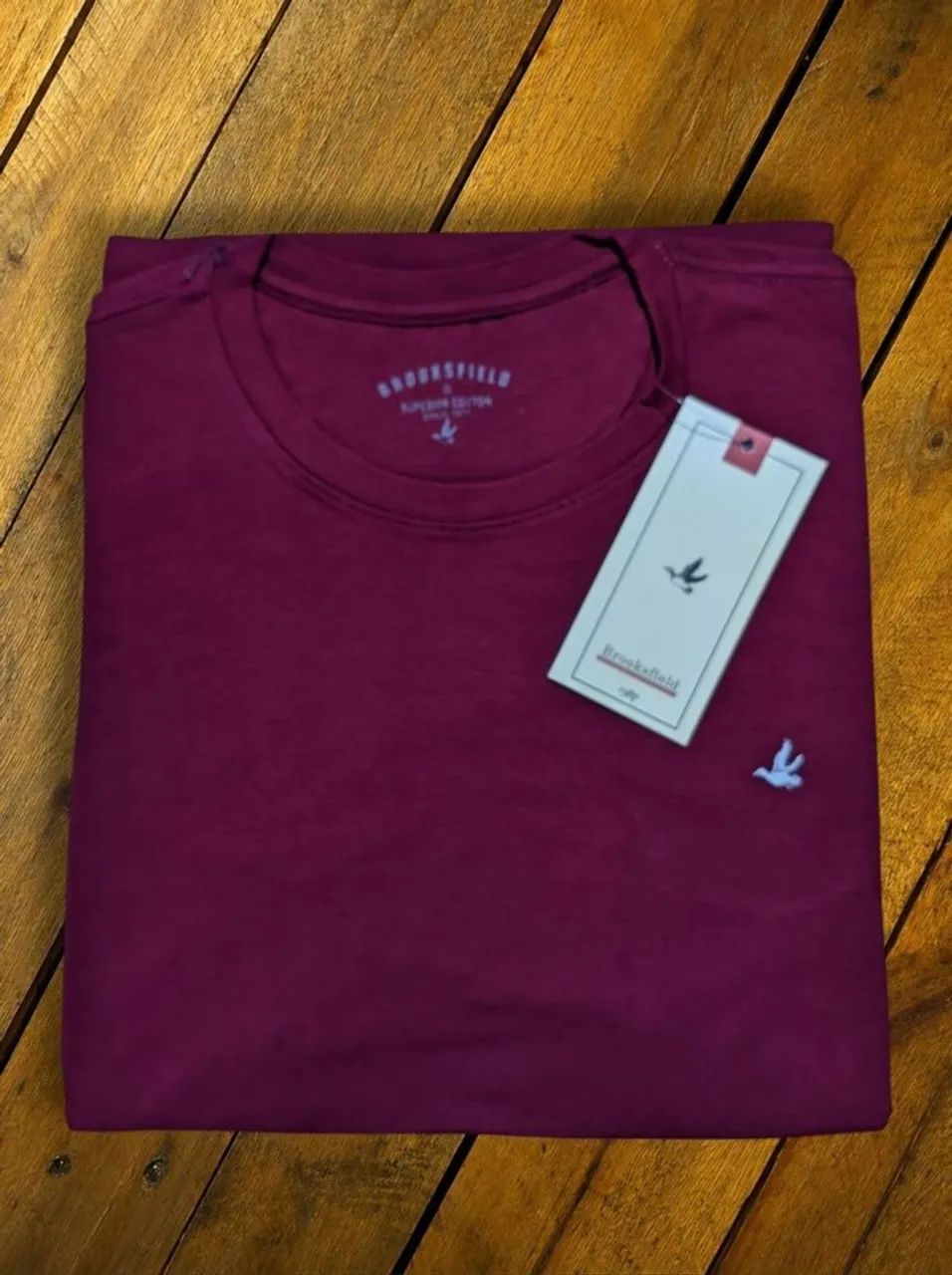 camiseta brooksfield básica 