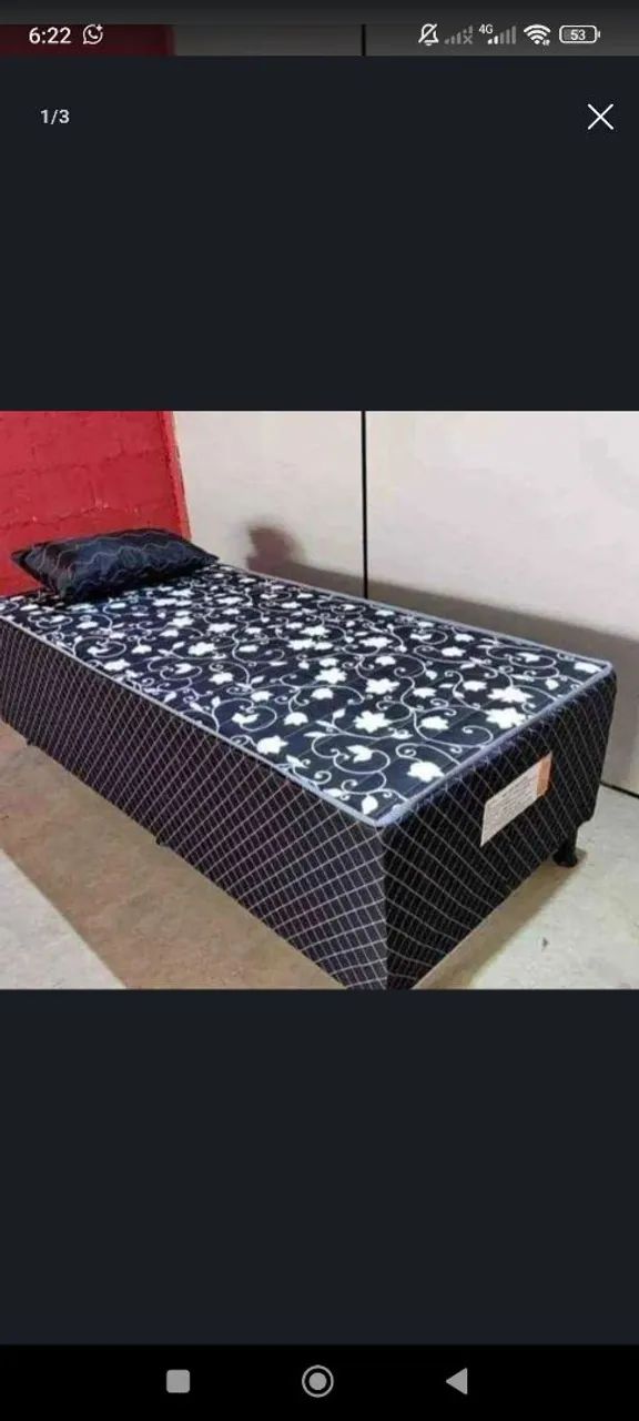 Cama box básica solteiro D28 - Foto 2