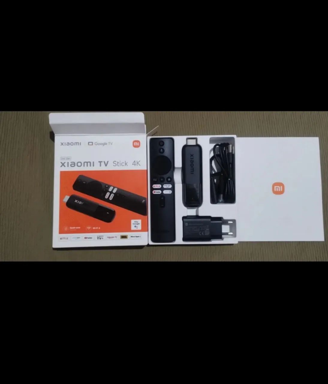 Xiaomi TV Stick 4k de 2ª geração com controle remoto do Google TV402625406939310084