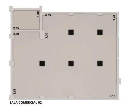 SALAS COMERCIAIS Residencial Conquista - Foto 4