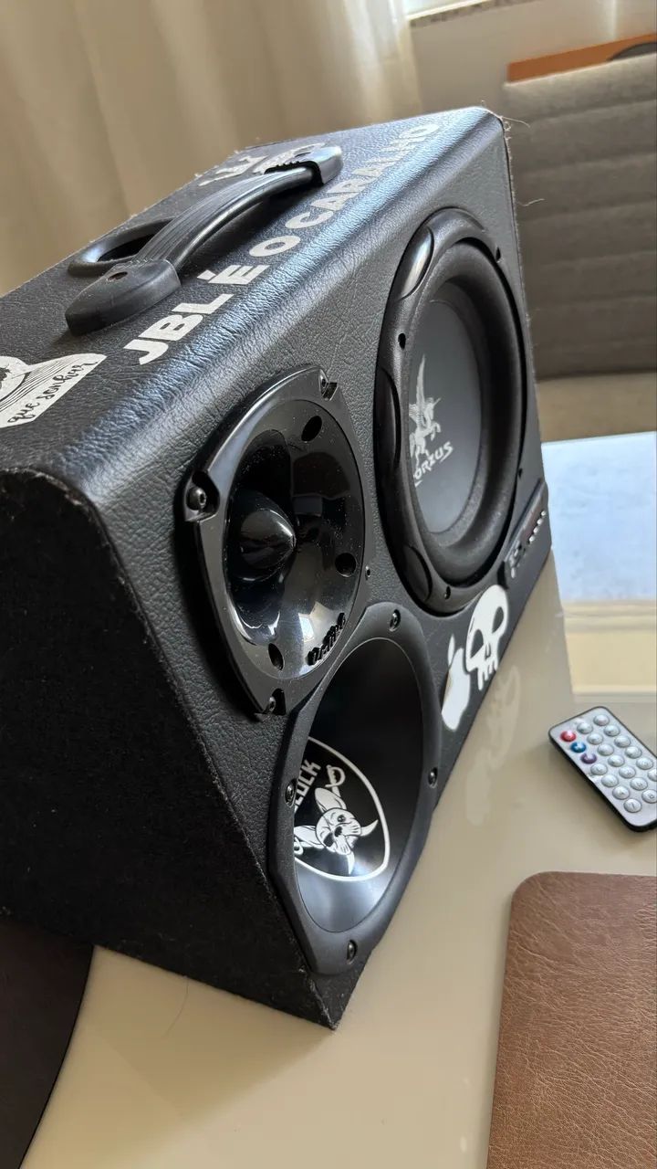 Caixa Amplificada 300w Bluetooth Sobwoofer - Foto 2