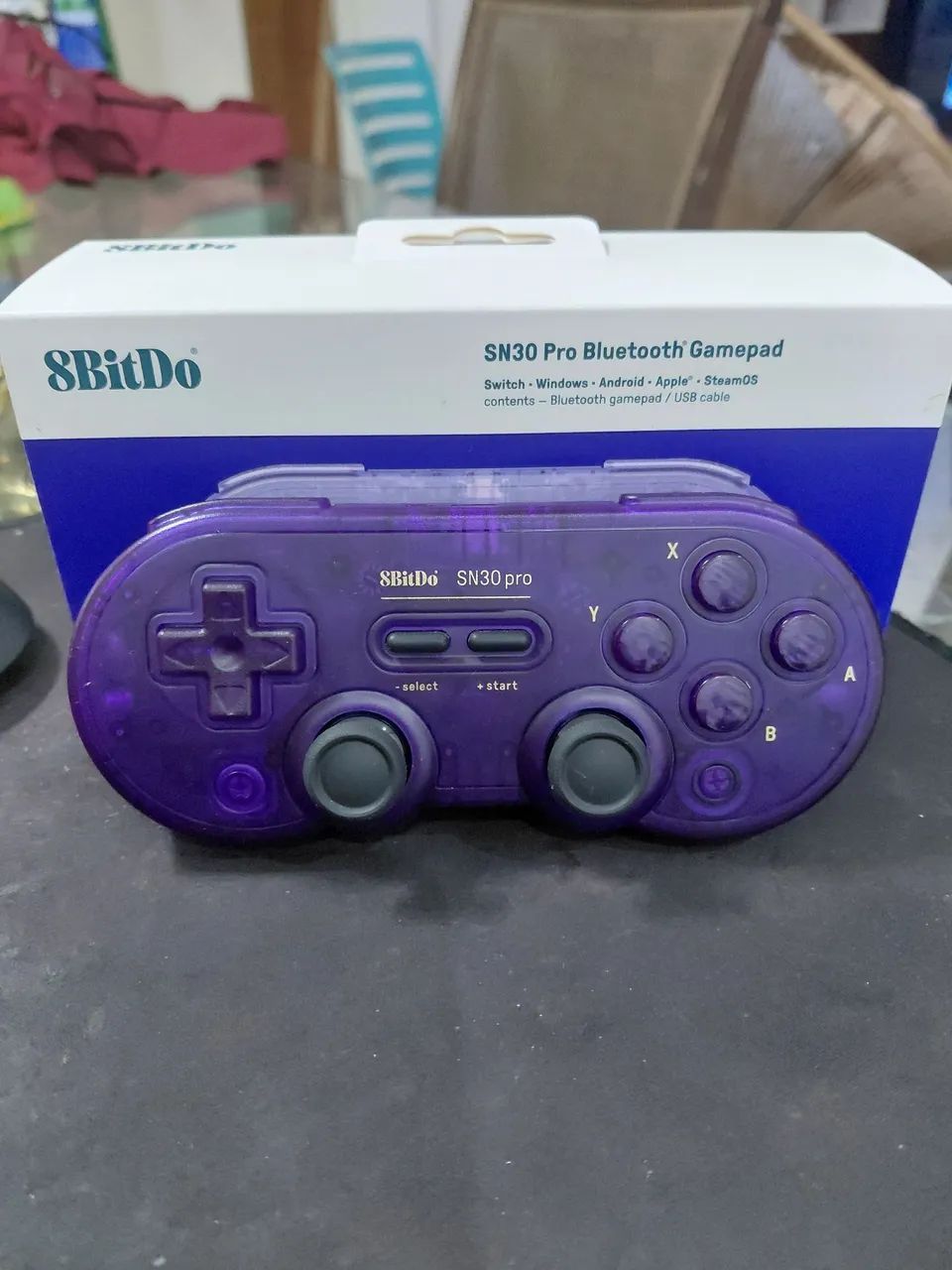 Controle 8bitdo SN30 Pro