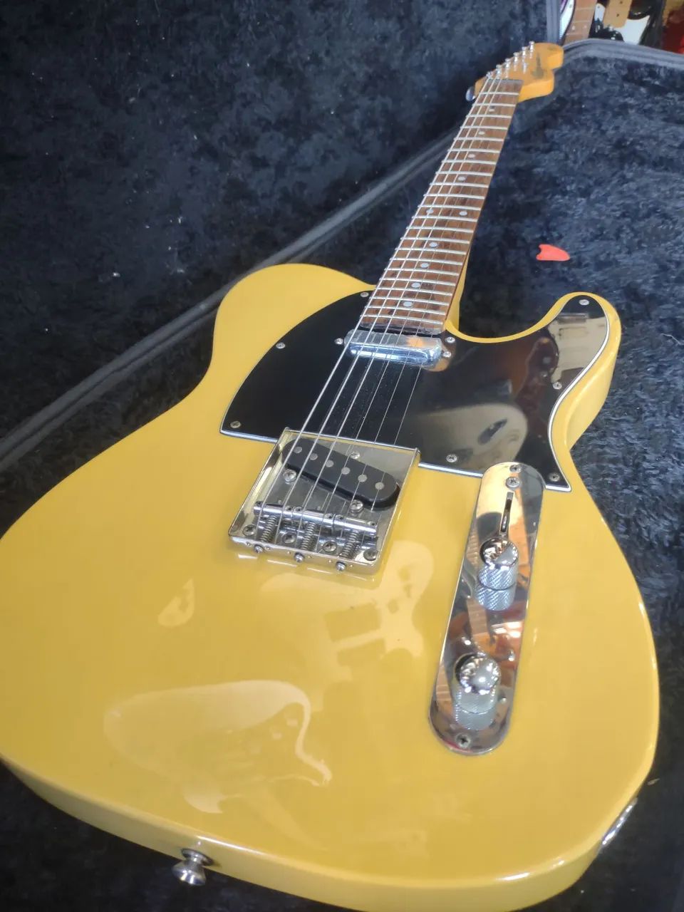 Vintage V2 Butterscot regulada por luthier Aceito trocas  