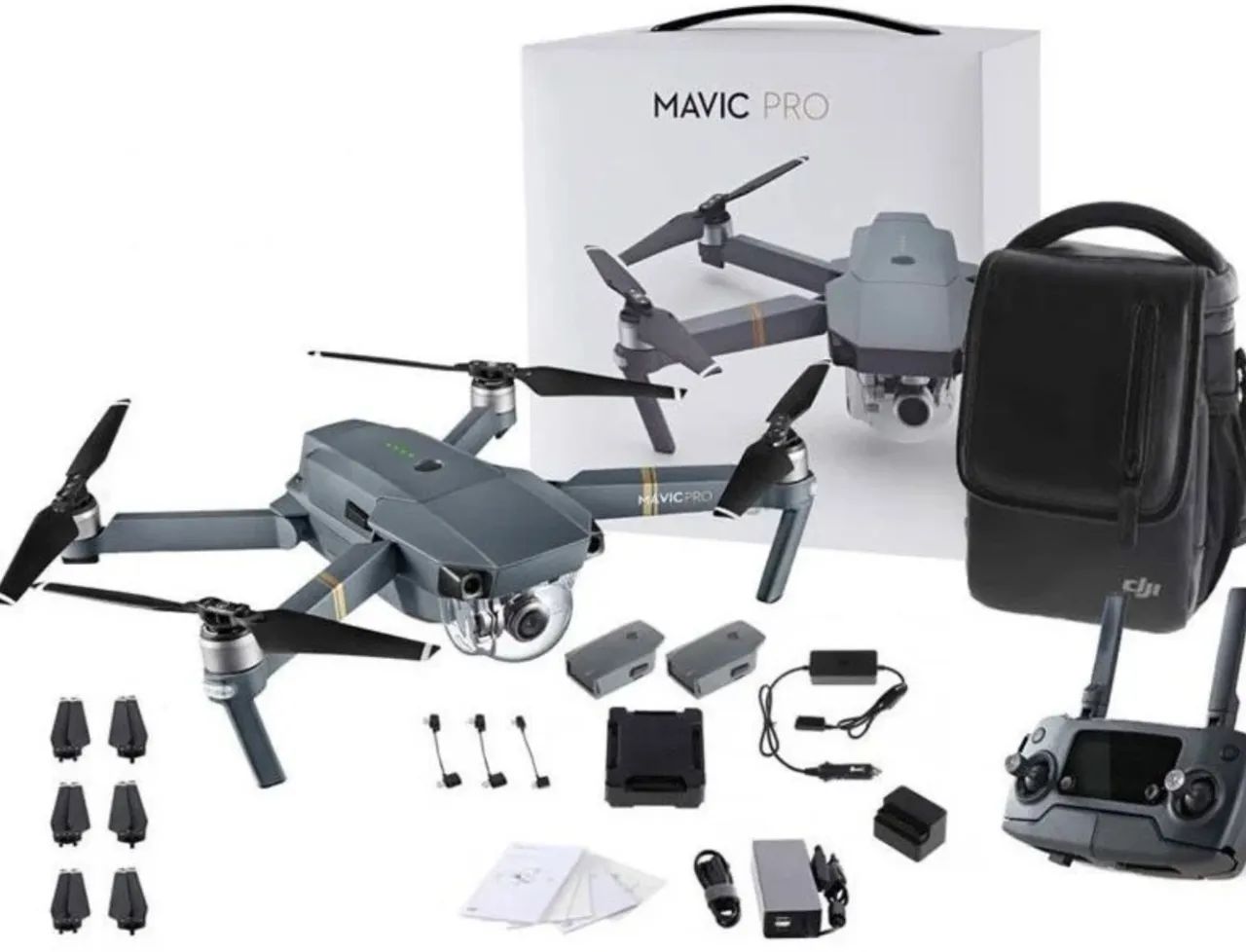 drone dji mavic pro fly more combo - NOVO LACRADO - LOJA FÍSICA