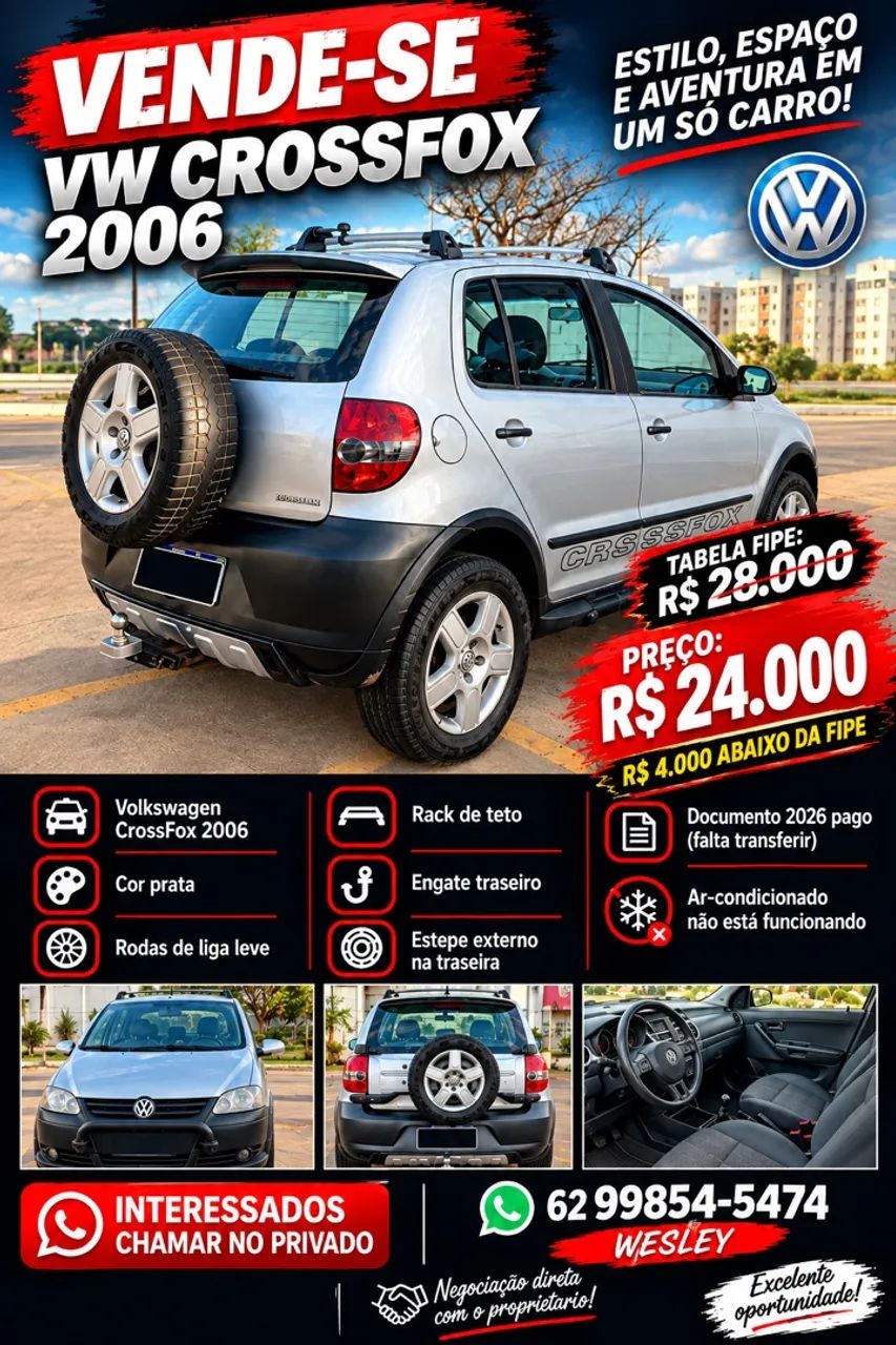 Volkswagen Crossfox 1.6 8V FLEX 2006