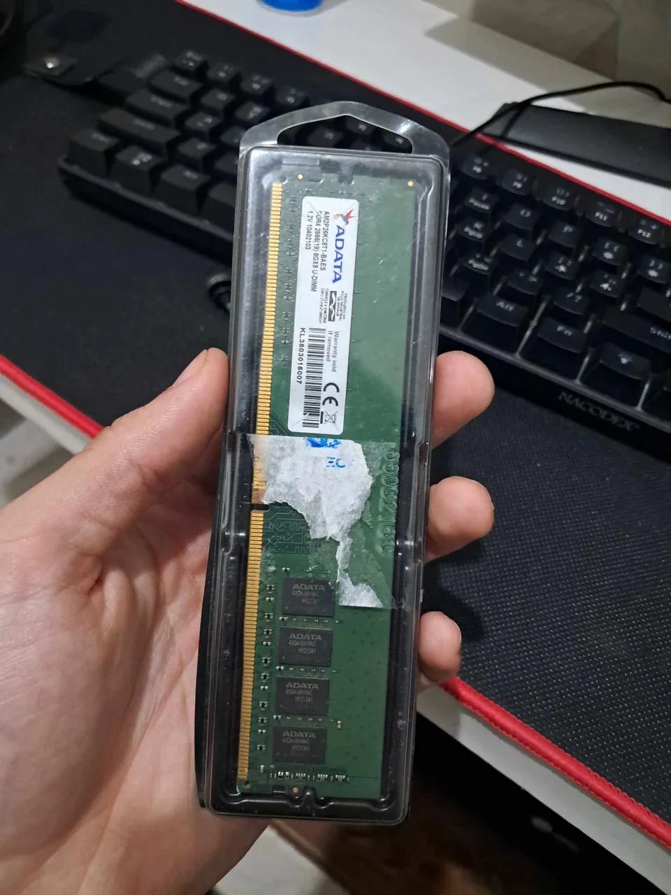 DDR4 ADATA 2x8gb 2666mhz