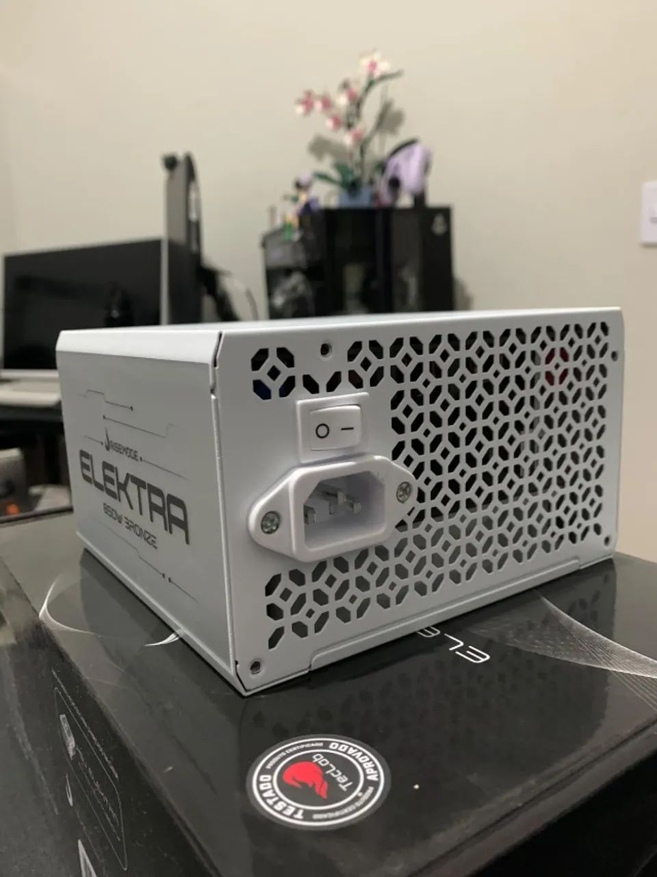 Fonte Elektra 650w Branca Full Modular - Foto 2