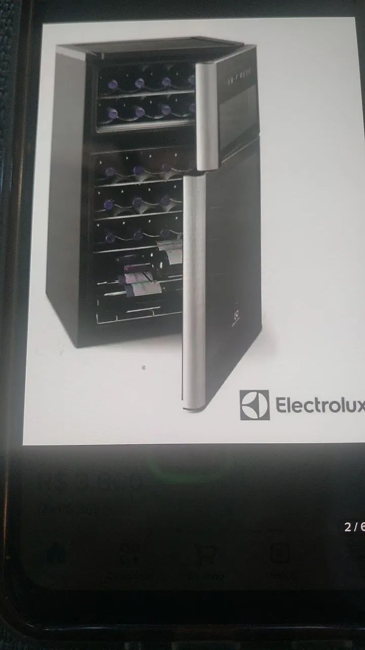 Adega climatizada Eletrolux para 29 garrafas  - Foto 3