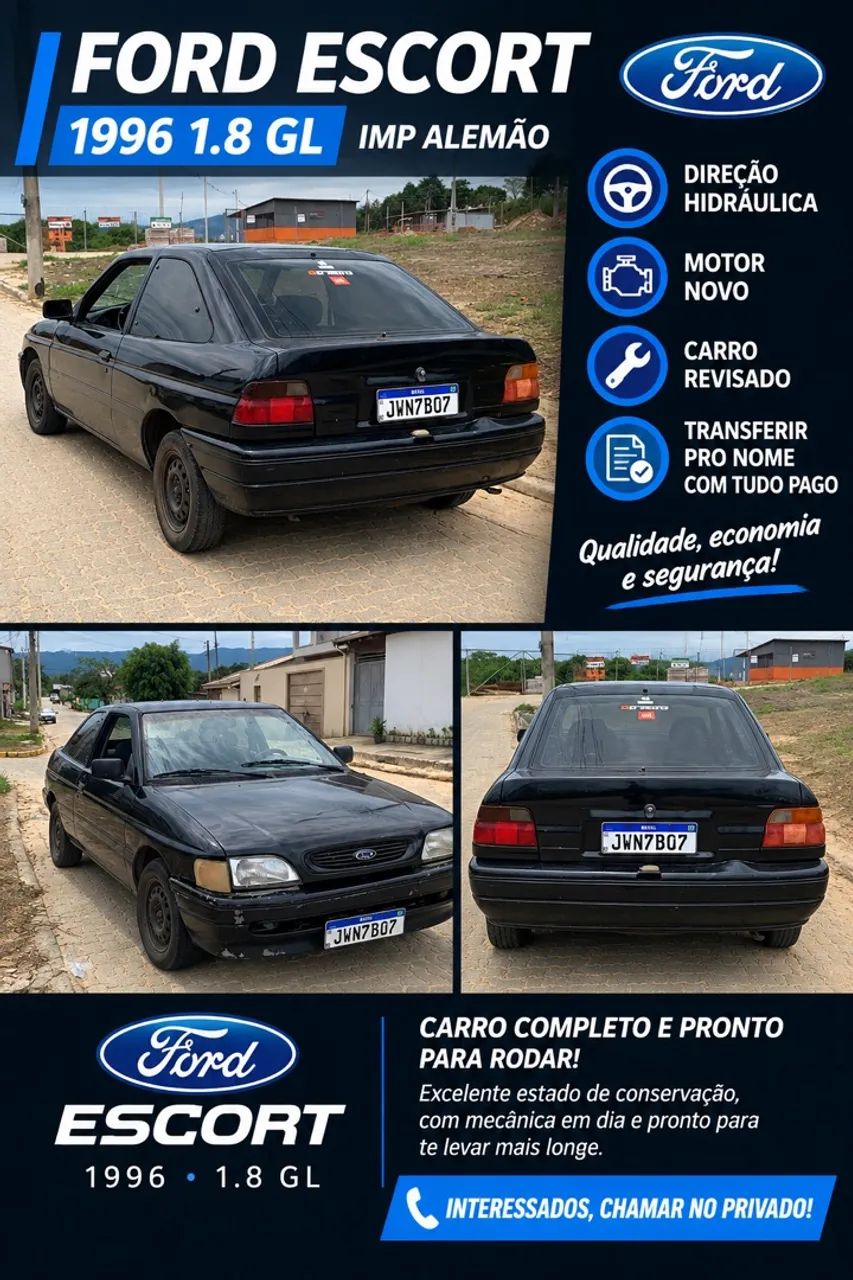 Ford Escort ESCORT GL 1.8I / 1.8 1996