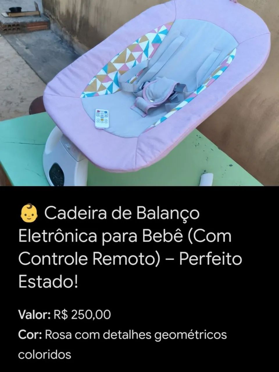 Cadeira de balanço infantil  - Foto 4