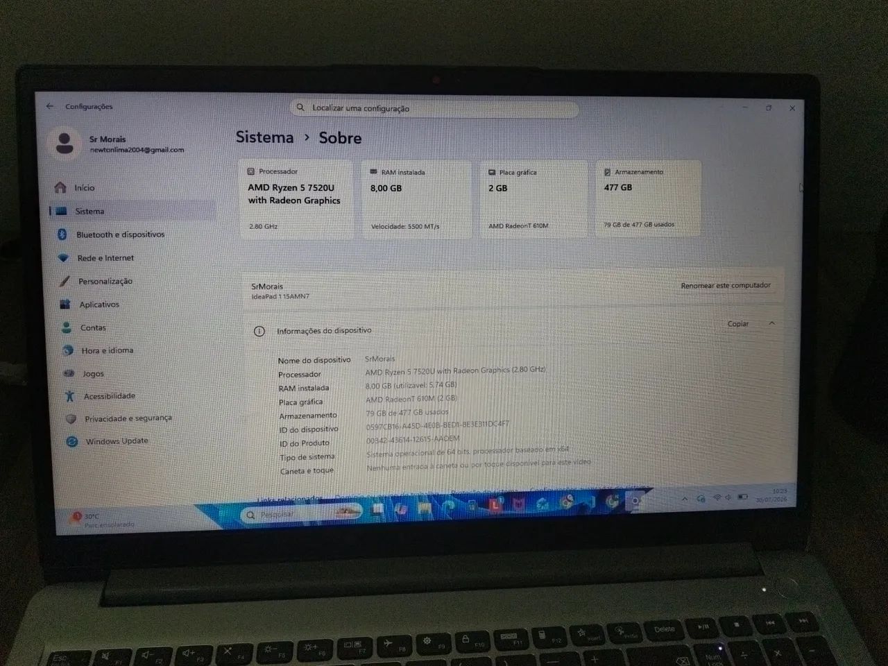 Notebook levono  - Foto 3