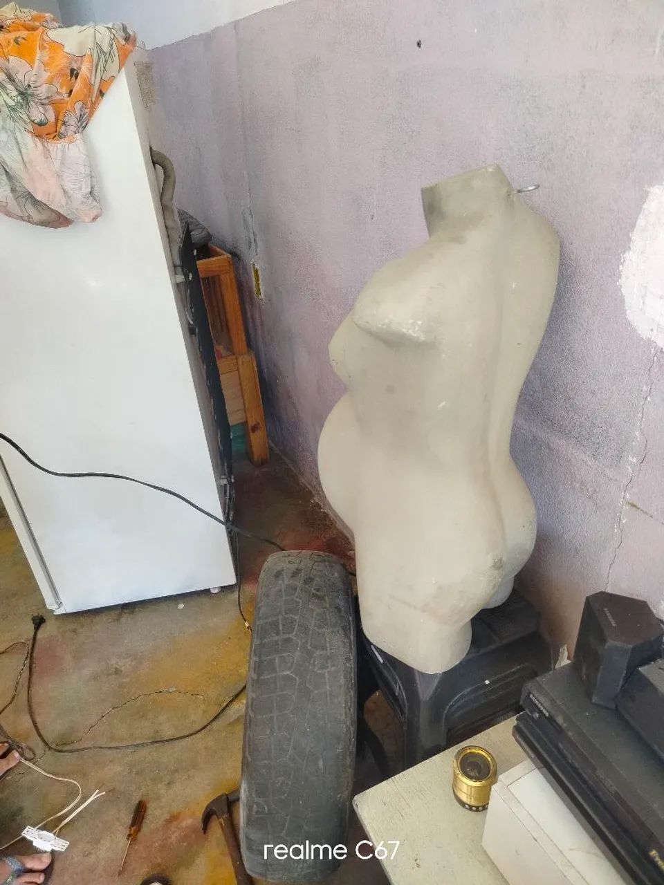 Manequim busto grávida  - Foto 5