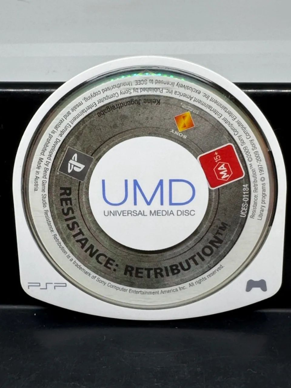 JOGO PSP RESISTANCE RETRIBUTION - ORIGINAL SEM CAPA