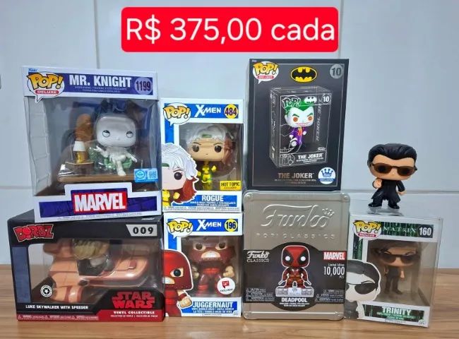 Funko Pop! Exclusivos Marvel - Matrix - Dc - Star Wars Dorbz rides