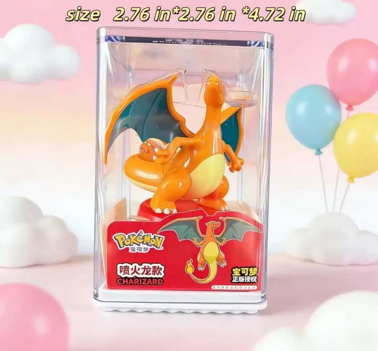 Boneco pokémon Charizard figure 