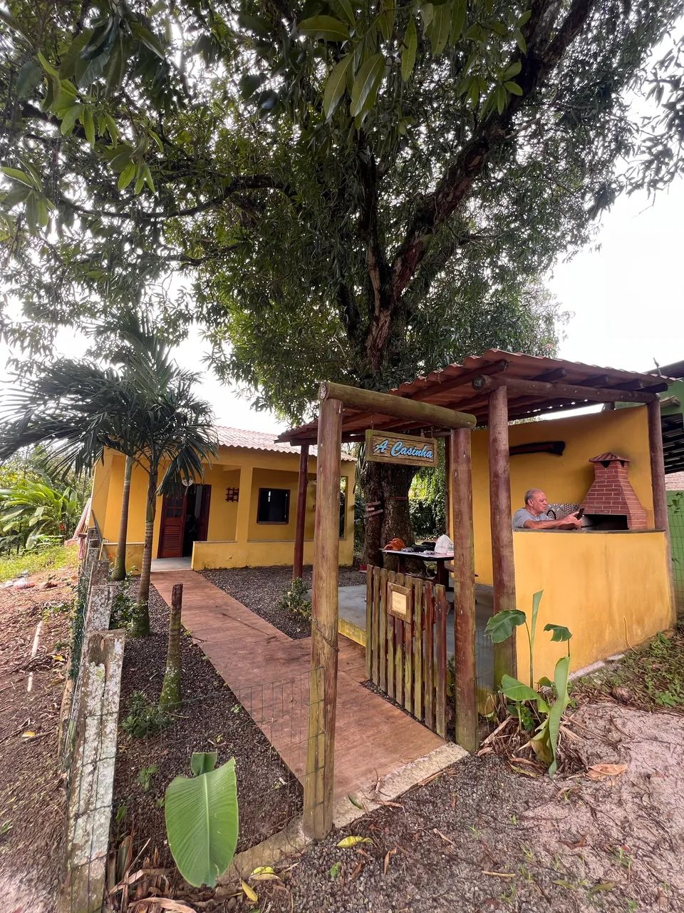 Casa na praça de Serra Grande Bahia 