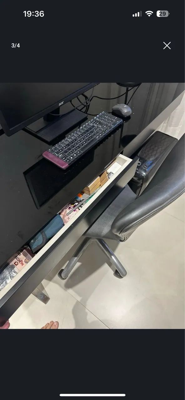 Escrivaninha Líder Interiores - Padrão Luxo - Foto 2