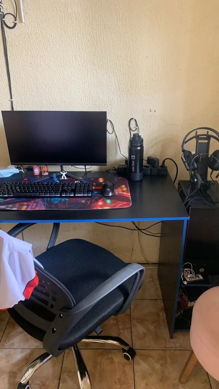 PC GAMER COM MESA E CADEIRA - Foto 4
