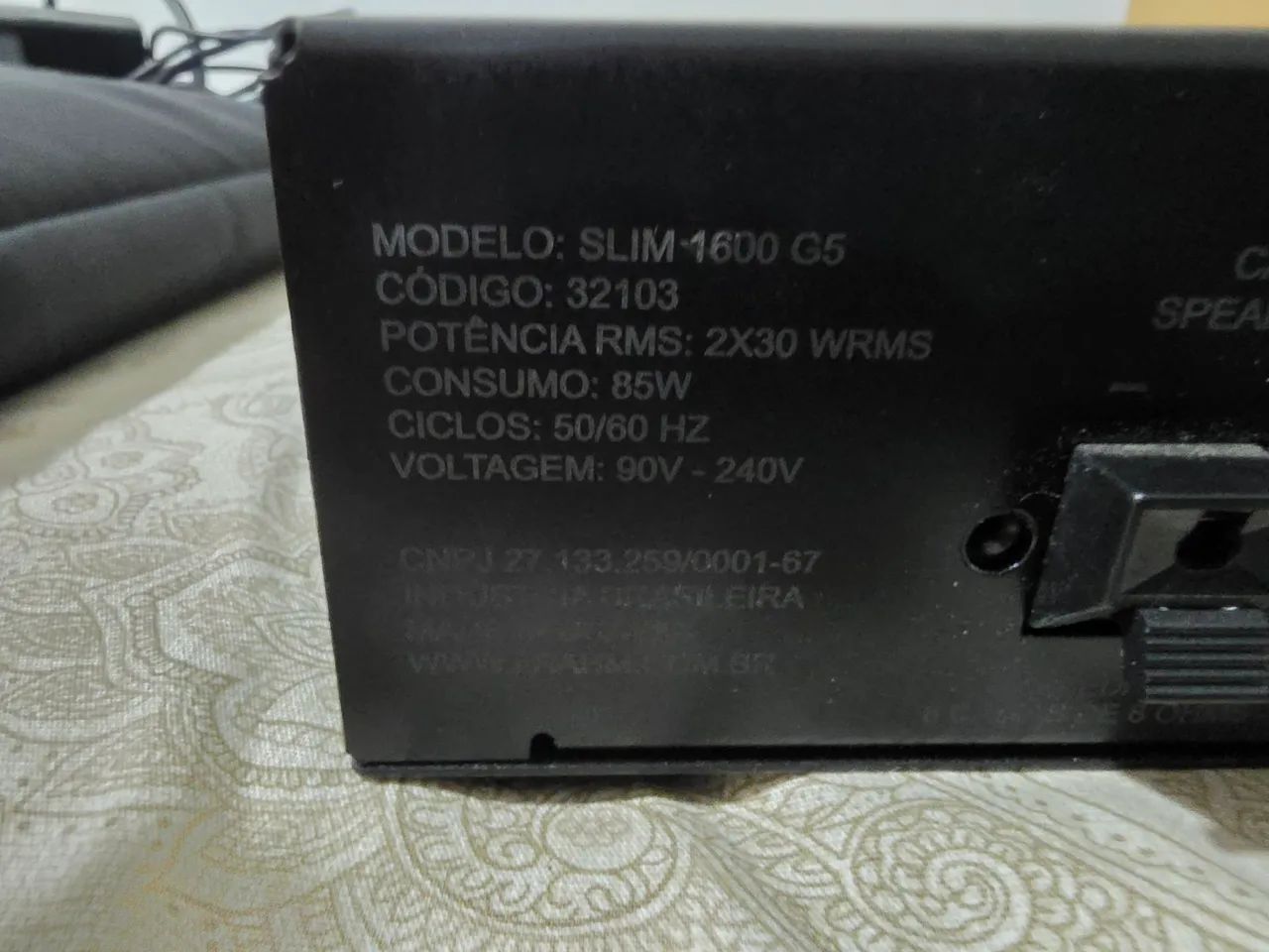 Amplificador Receiver Frahm Slim 1600 G5 - Foto 3